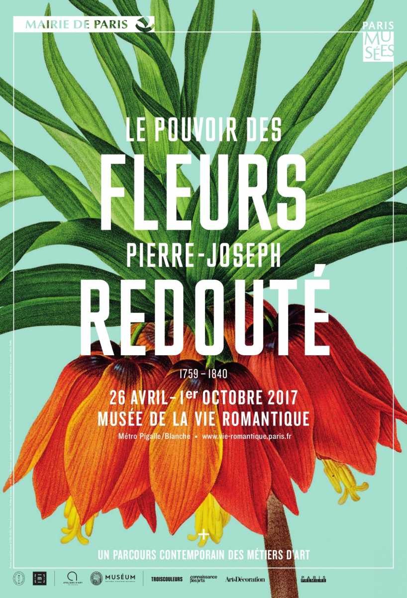 Le pouvoir des FLEURS Pierre-Joseph REDOUTE - logement auberge de jeunesse PARIS 