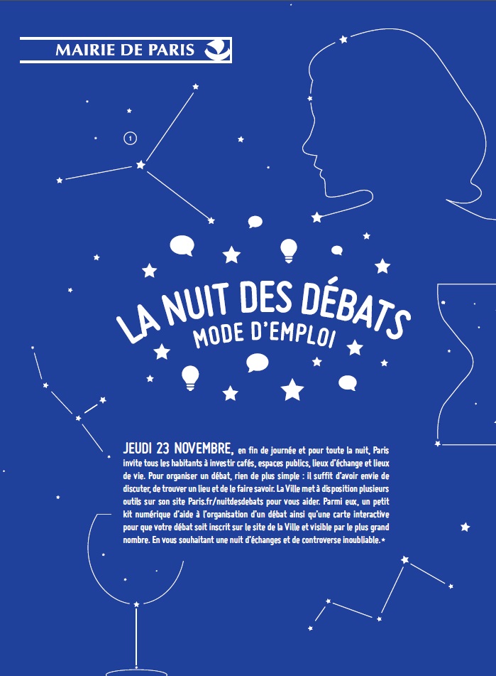 HEBERGEMENT PARIS - LA NUIT DES DEBATS PARIS