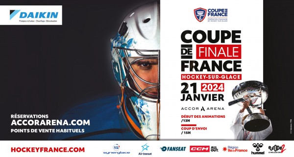 logement groupe coupe de France Hockey sur Glace PARIS